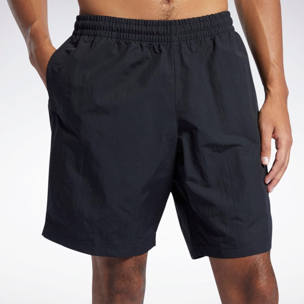 Reebok Tréninková Essentials Utility Shorts Černé | LIUEG1654