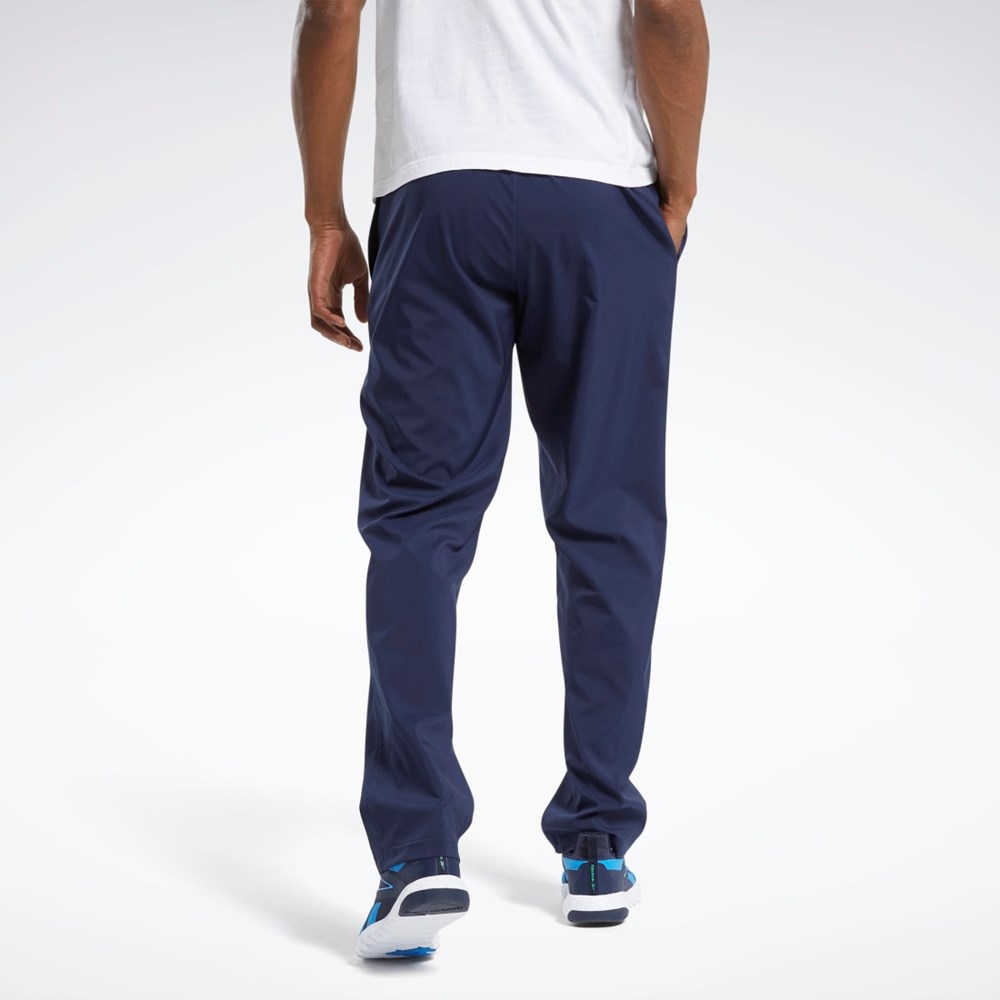 Reebok Tréninková Essentials Woven Unlined Pants Tmavě Blankyt | AFDHR7912