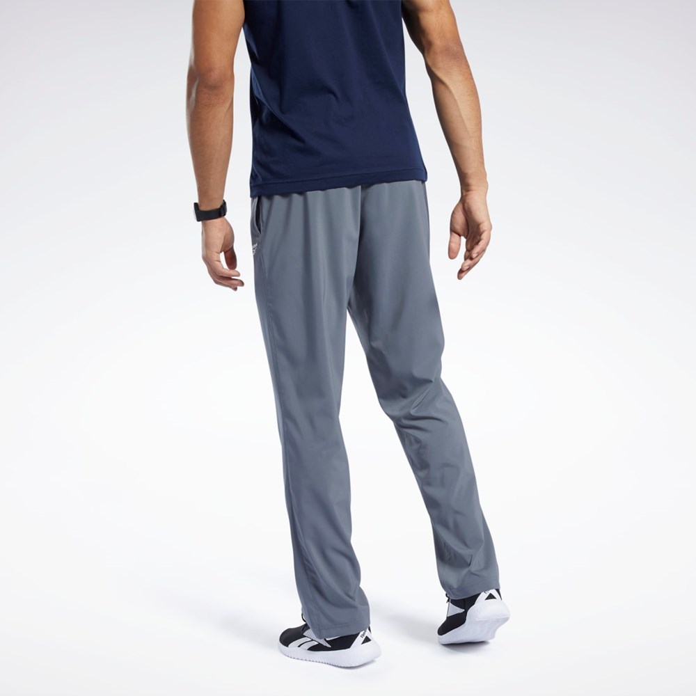 Reebok Tréninková Essentials Woven Unlined Pants Šedé | CJNVE2805