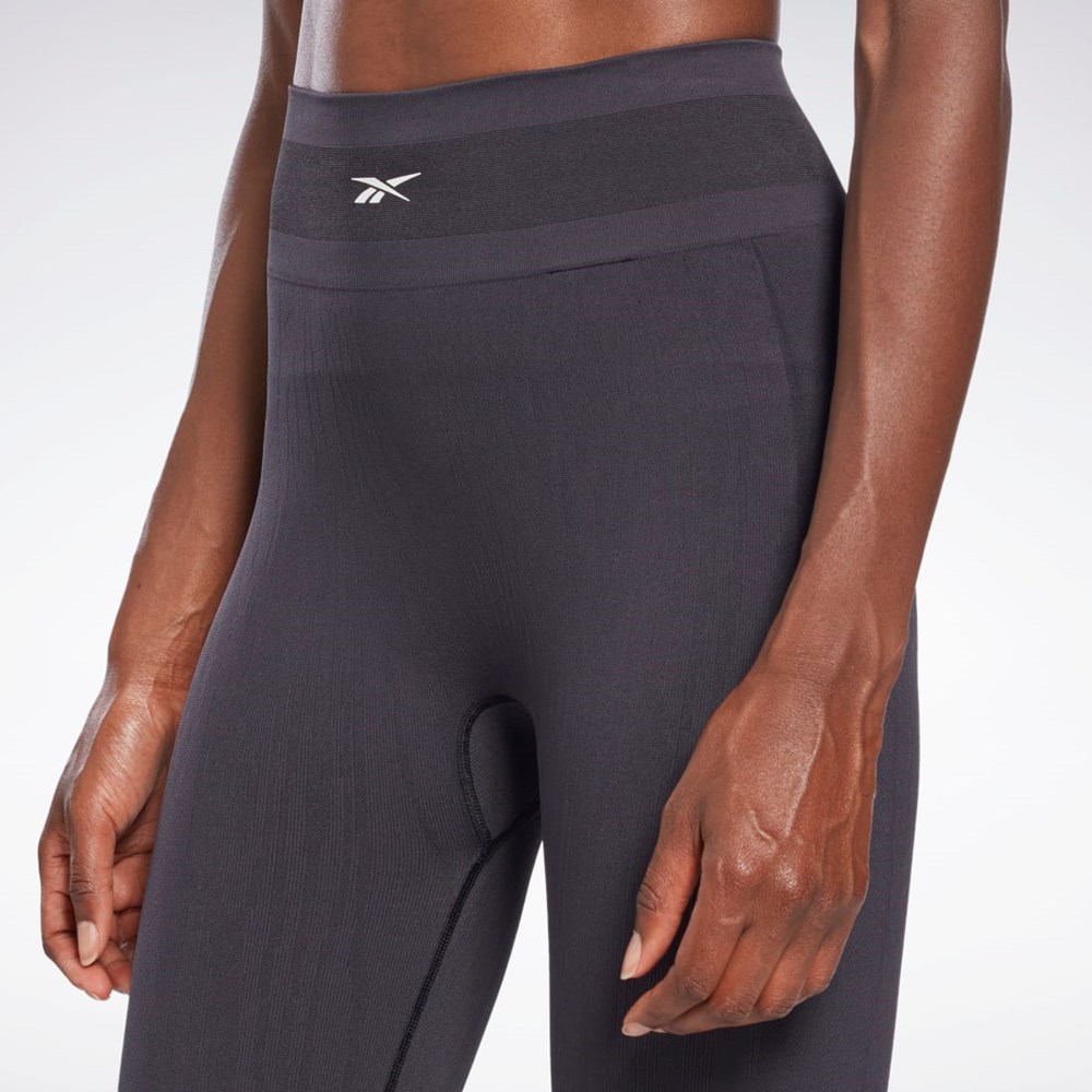 Reebok United By Fitness Myoknit Seamless Leggings Černé | VRHBW4327