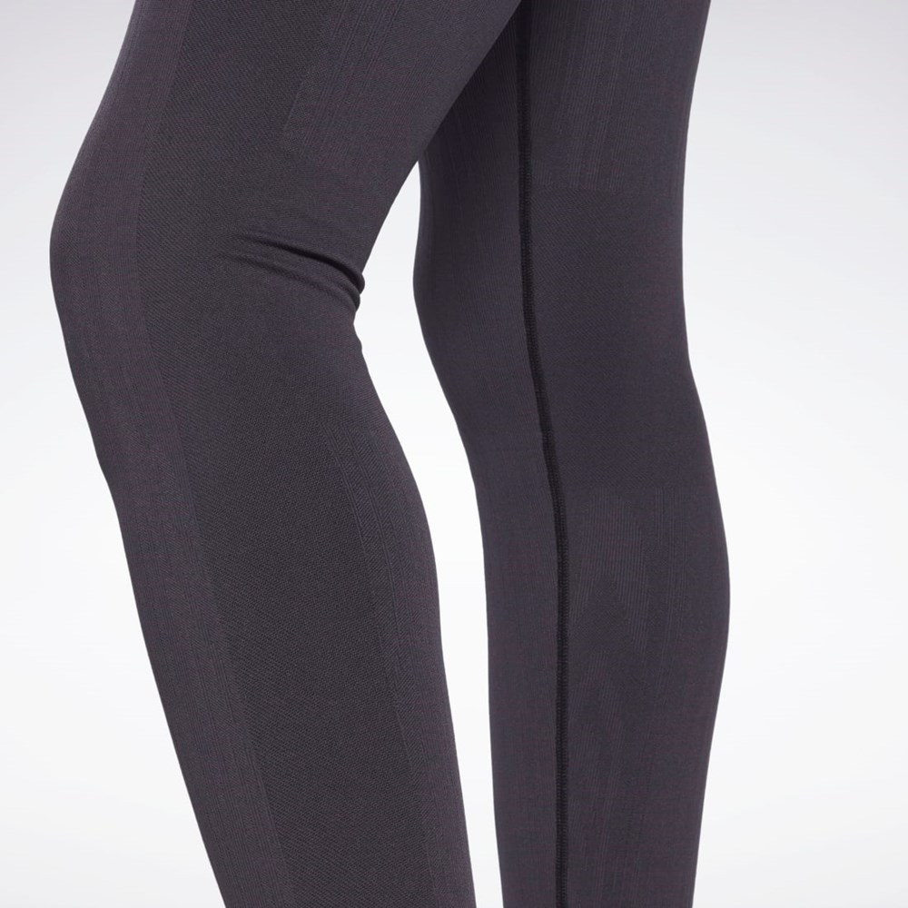 Reebok United By Fitness Myoknit Seamless Leggings Černé | VRHBW4327