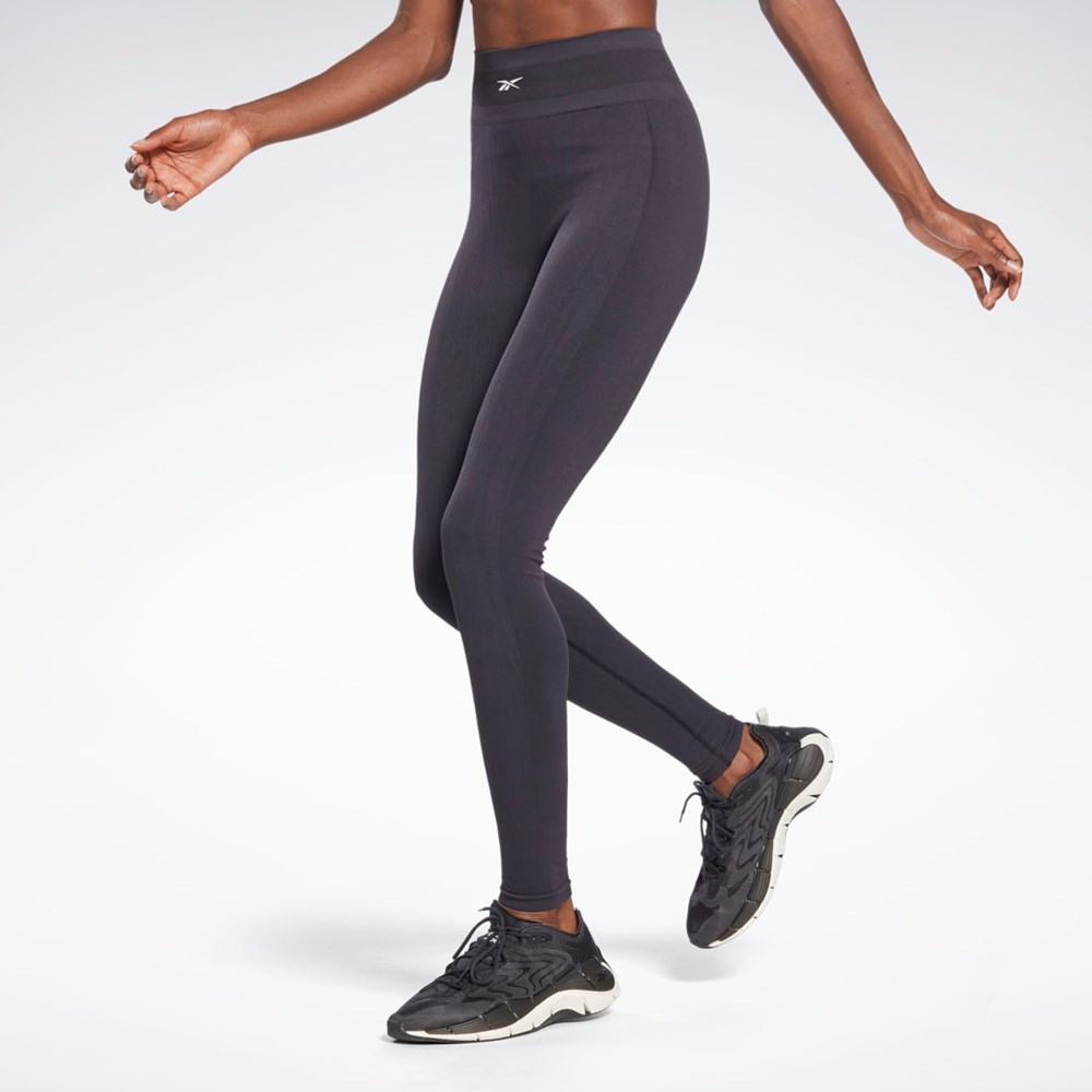 Reebok United By Fitness Myoknit Seamless Leggings Černé | VRHBW4327