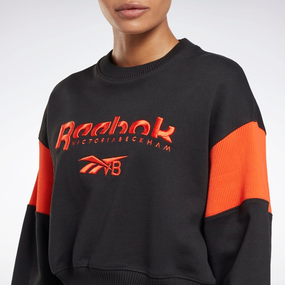 Reebok Victoria Beckham Grafická Sweatshirt Černé | LREBV7418