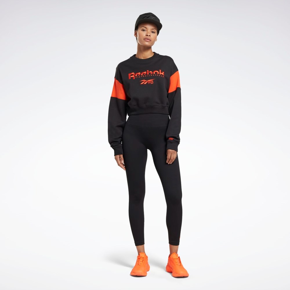 Reebok Victoria Beckham Grafická Sweatshirt Černé | LREBV7418