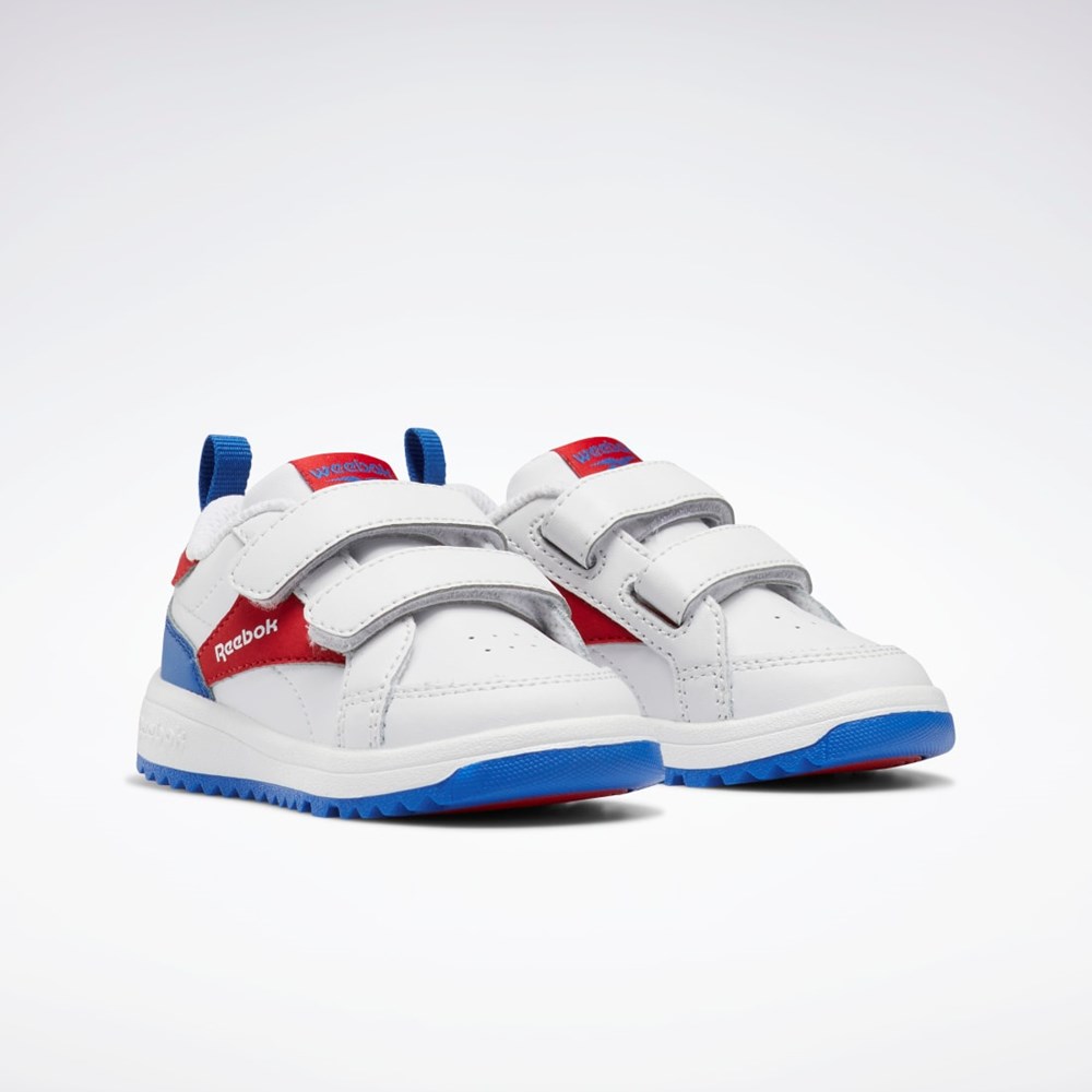 Reebok Weebok Clasp Low Shoes - Toddler Bílé Červené Blankyt | XYKGF4013