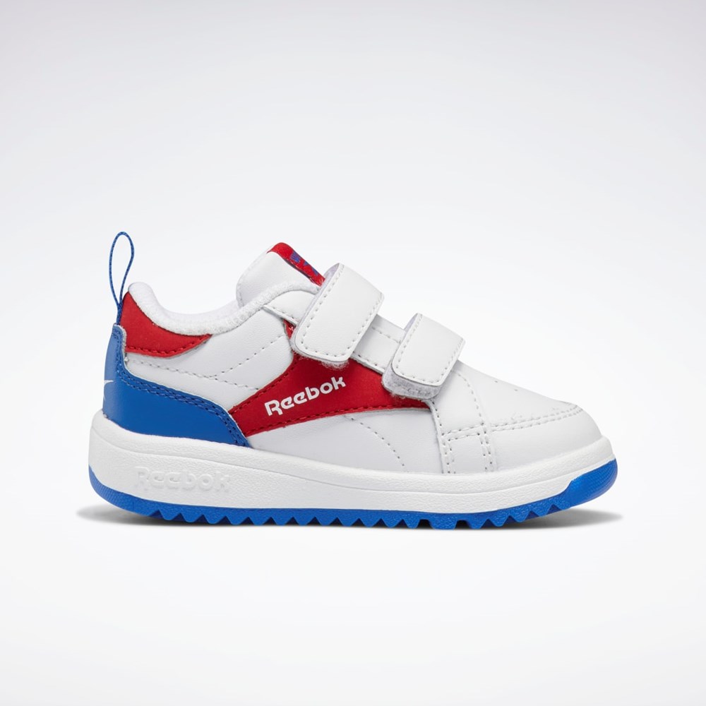 Reebok Weebok Clasp Low Shoes - Toddler Bílé Červené Blankyt | XYKGF4013