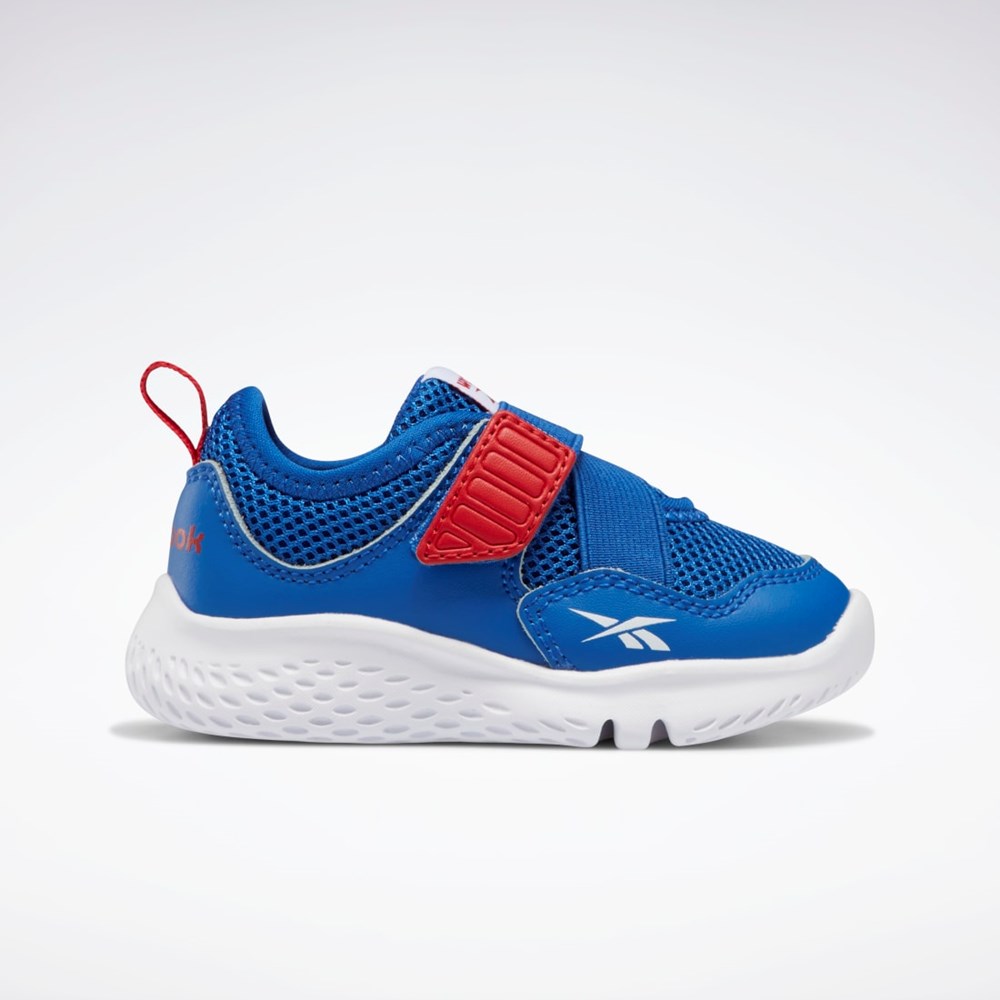 Reebok Weebok Flex Sprint Shoes - Toddler Blankyt Bílé Červené | GPISB2631