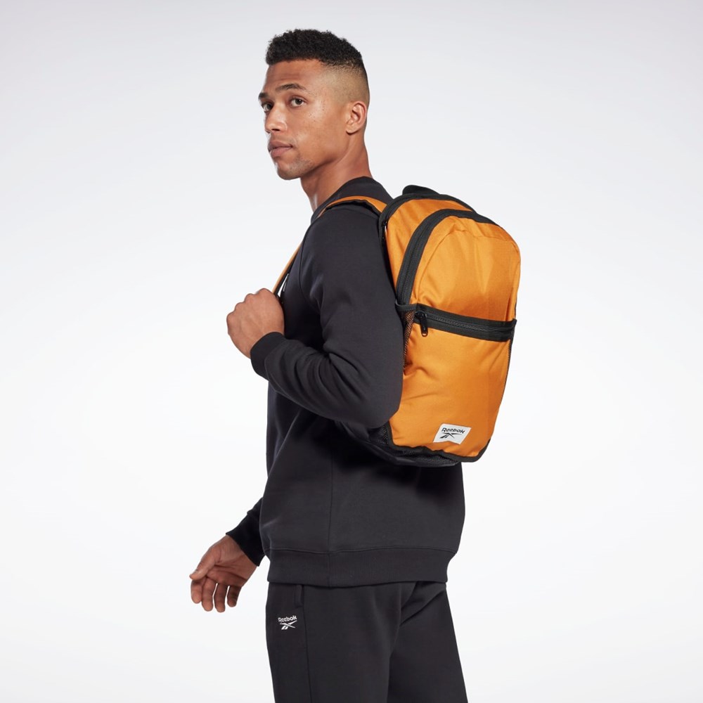 Reebok Workout Ready Active Backpack Radiant Ochre | LVDGI2406