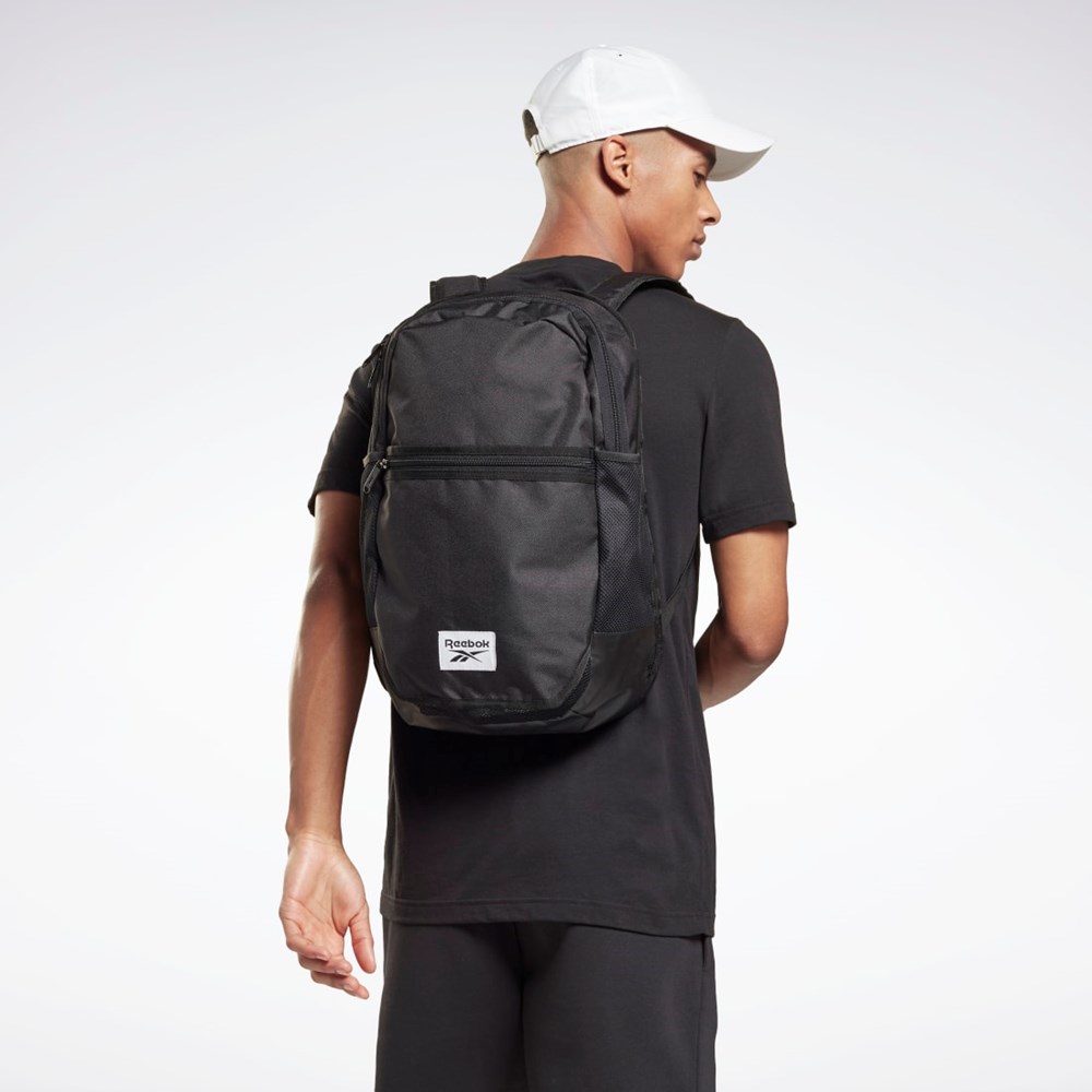 Reebok Workout Ready Active Backpack Černé Černé | IVBKU9647