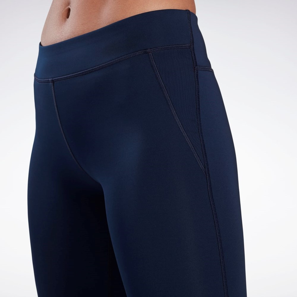 Reebok Workout Ready Capri Leggings Tmavě Blankyt | XIHUA1504