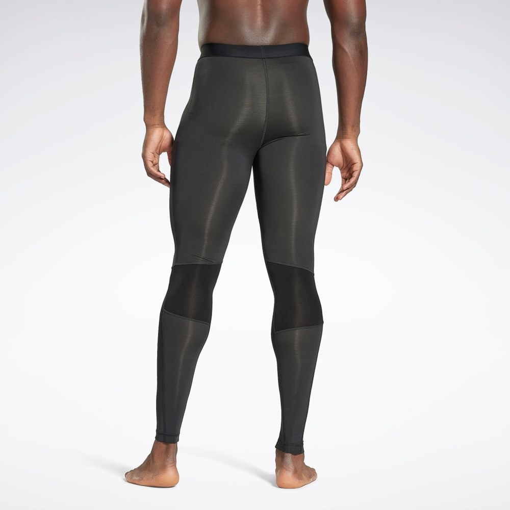 Reebok Workout Ready Compression Tights Černé | LDKPM6210