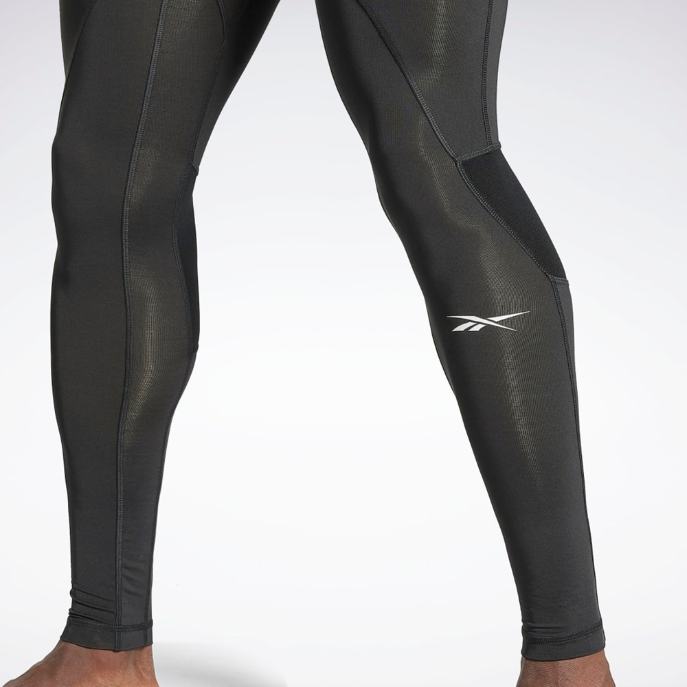 Reebok Workout Ready Compression Tights Černé | LDKPM6210