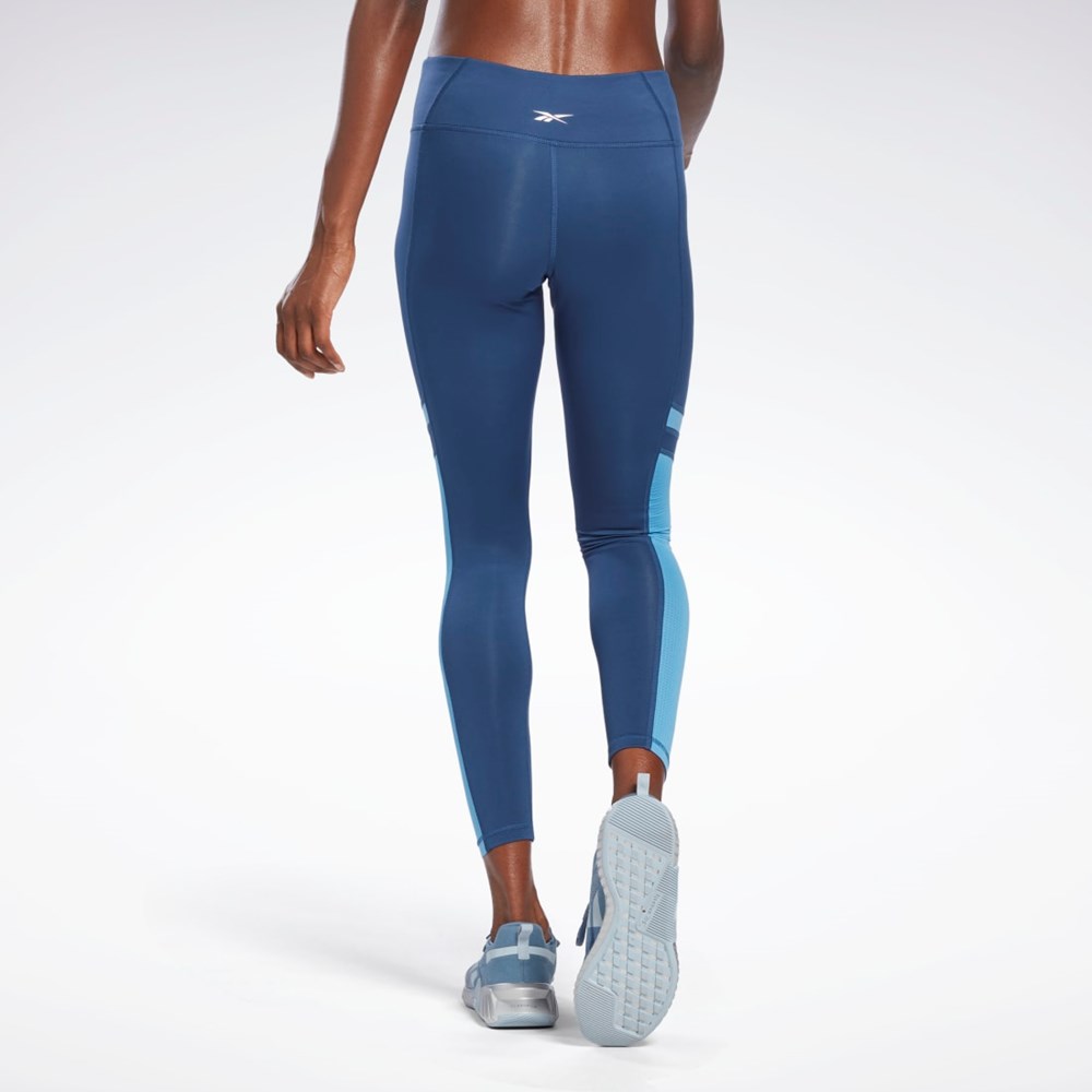 Reebok Workout Ready Mesh Leggings Blankyt | WPMRT9350