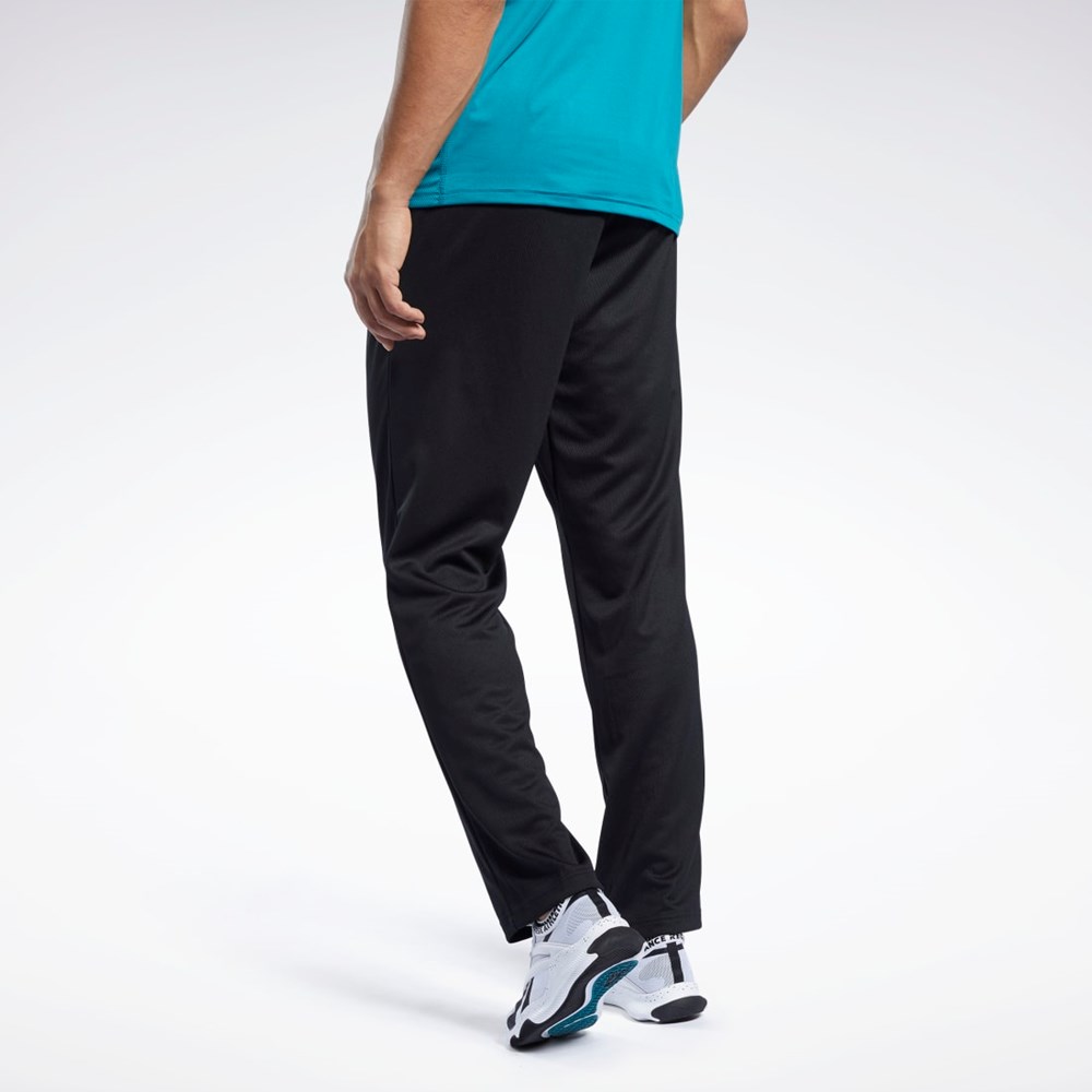 Reebok Workout Ready Pants Černé | HIPWL6287