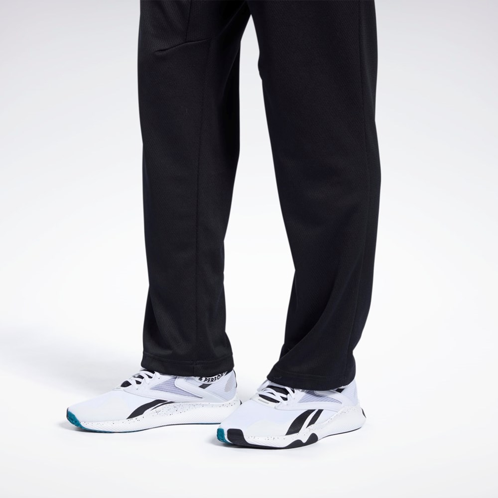 Reebok Workout Ready Pants Černé | HIPWL6287