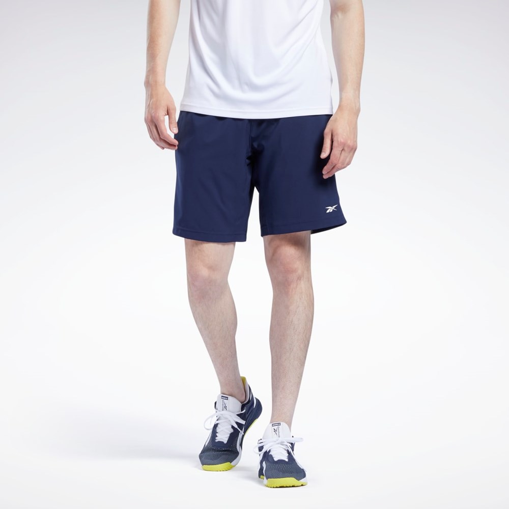 Reebok Workout Ready Shorts Tmavě Blankyt | KUGYS8203