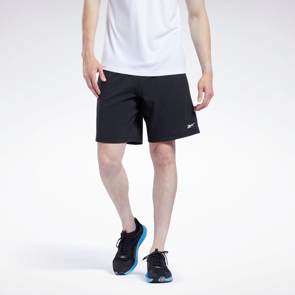 Reebok Workout Ready Shorts Černé | RPVHX5398