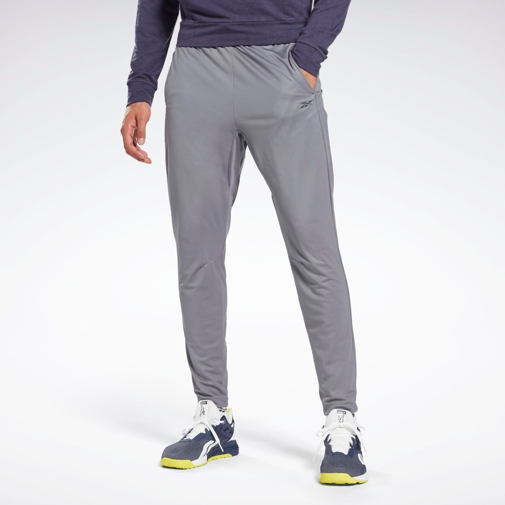 Reebok Workout Ready Track Pant Šedé | WUFTV7185