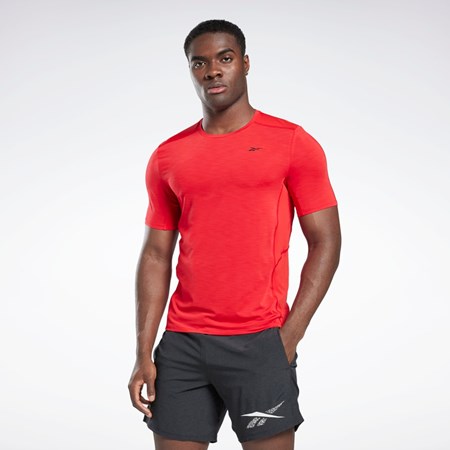 Reebok ACTIVCHILL Athlete T-Shirt Červené | HWKPG4329