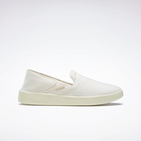 Reebok Bavlněné & Corn Slip-On Shoes Bílé | TKIQE3124