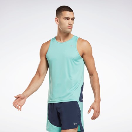 Reebok Běžecké Speedwick Singlet Semi Classic Teal | OSLVQ2716