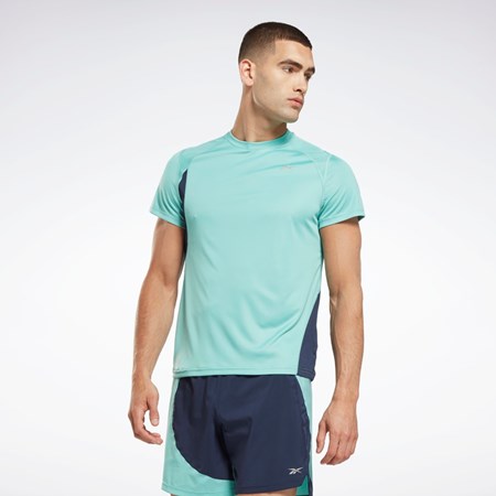 Reebok Běžecké Speedwick T-Shirt Semi Classic Teal | ESRQH7941