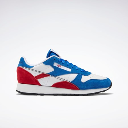 Reebok Classic Leather Make It Yours Shoes Blankyt Červené Bílé | CDMSO8127