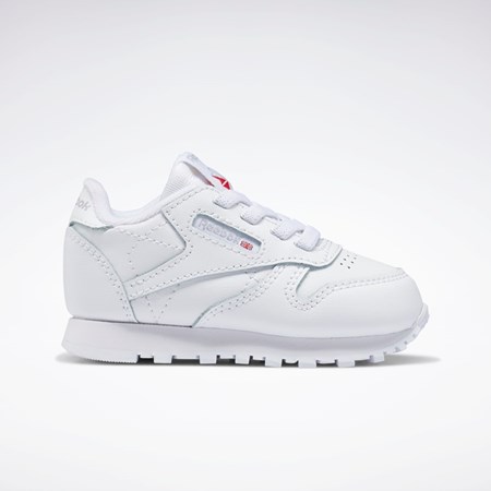 Reebok Classic Leather Shoes - Toddler Bílé Bílé Bílé | CGDQR2908