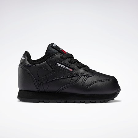 Reebok Classic Leather Shoes - Toddler Černé Černé Černé | PGEXT1628