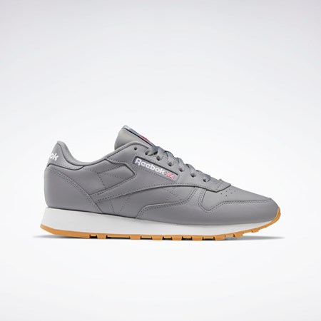 Reebok Classic Leather Shoes Šedé Bílé | OQWST9061