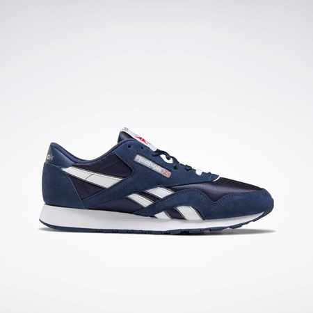 Reebok Classic Nylon Shoes Tmavě Blankyt Tmavě Blankyt Platina | BEPJM8675