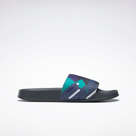 Reebok Classic Slides Černé Šedé Šedé | HWPZN5680