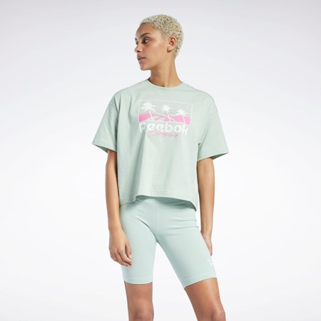 Reebok Classics Summer Grafická T-Shirt Světle | AVYNW7410