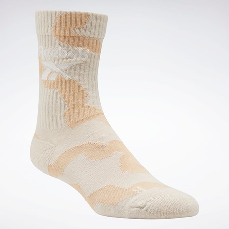 Reebok Classics Summer Socks Stucco | RDSPQ8036