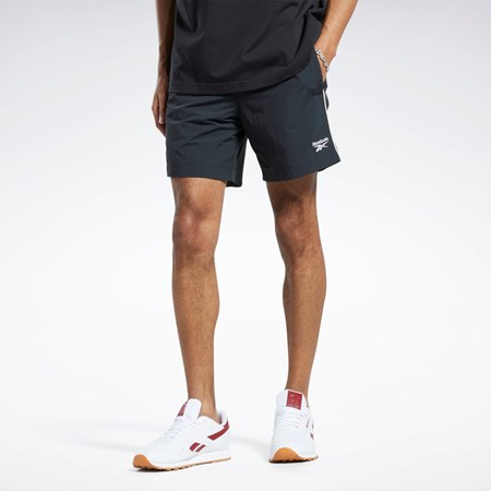 Reebok Classics Vector Shorts Černé Černé | QIYJT7091