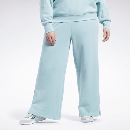 Reebok Classics Široké-Leg Pants (Plus Size) Šedé | UFLBX7469