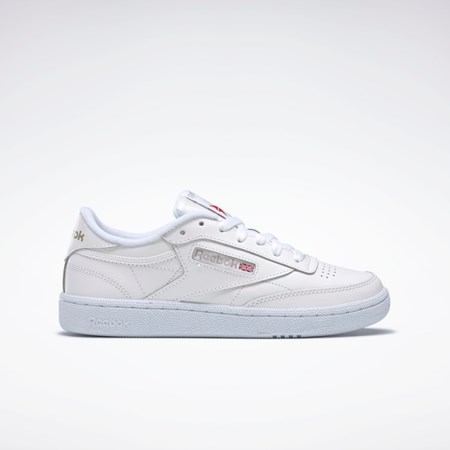 Reebok Club C 85 Shoes Bílé Světle Šedé | OTNDH8251