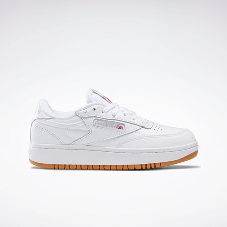 Reebok Club C Double Shoes Bílé Bílé | QAXJE6152