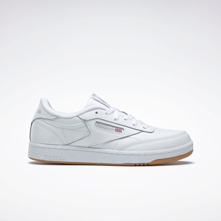 Reebok Club C Shoes - Grade School Bílé | JAUBD6951