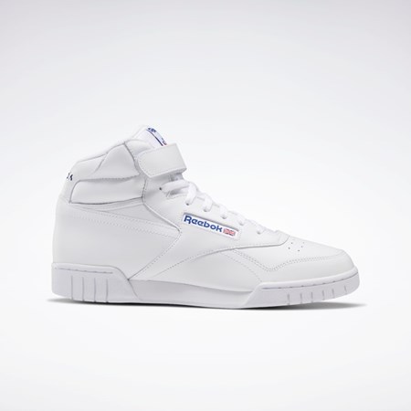 Reebok EX-O-FIT Hi Shoes Bílé | KVWQS3965