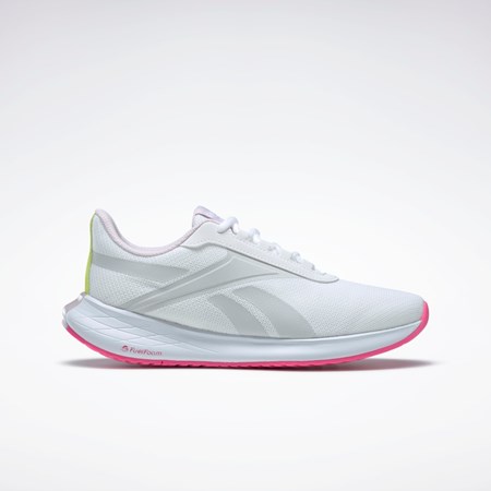 Reebok Energen Plus Běžecké Shoes Bílé Šedé Žluté | OPBEX8013