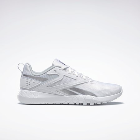 Reebok Flexagon Energy 4 Tréninková Shoes Bílé Šedé Stříbrné | LSJFC3180