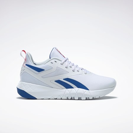 Reebok Flexagon Force 4 Tréninková Shoes Bílé Blankyt Červené | WCISE6297