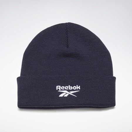 Reebok Foundation Logo Beanie Tmavě Blankyt | FKIWX4205