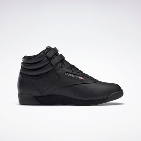 Reebok Freestyle Hi Shoes Černé | JNPCA3104