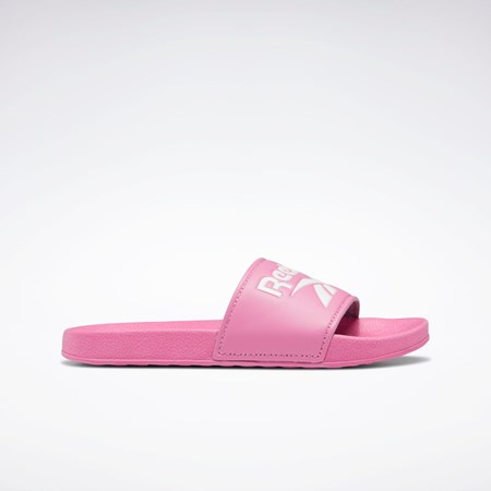 Reebok Fulgere Slides - Preschool Růžové Růžové Bílé | OQRKG2643