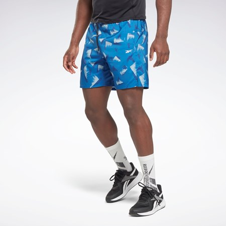 Reebok Grafická Speed 2.0 Shorts Blankyt | RSFHL0439