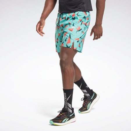 Reebok Grafická Speed 2.0 Shorts Semi Classic Teal | UWPVD9082