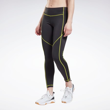 Reebok Les Mills® Iconic Tights Černé | CTRHZ2185