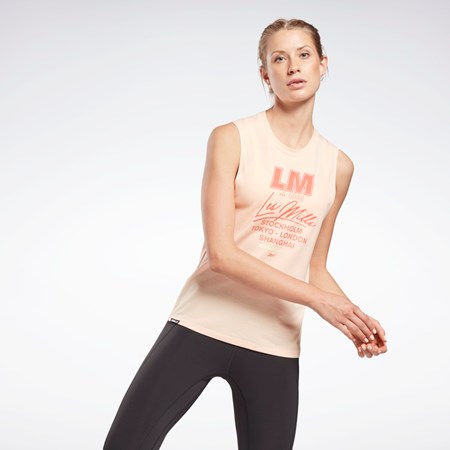 Reebok Les Mills® Muscle Tank Top Oranžové | IJARZ2586